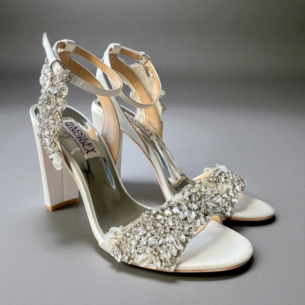 ✨ Badgley Mischka Libby Heels – Size 5.5 – Like New Condition ✨